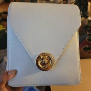 Vintage White Leather Bag